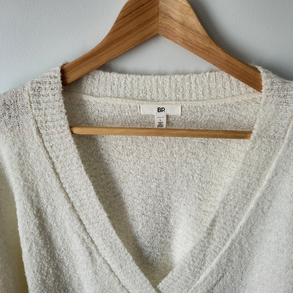 BP. Cream Loose Knit Sweater size L - Picture 2 of 7